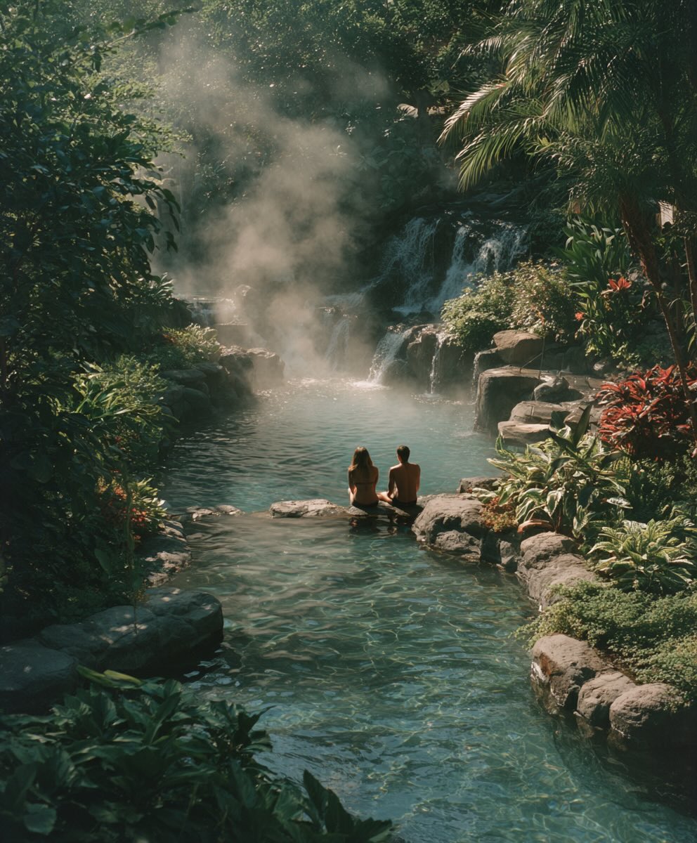 U8285411758 a photograph of two people relaxing in the hot sp d9ad76f3 a59e 4fa2 93cc 07c6ec426ab0 3